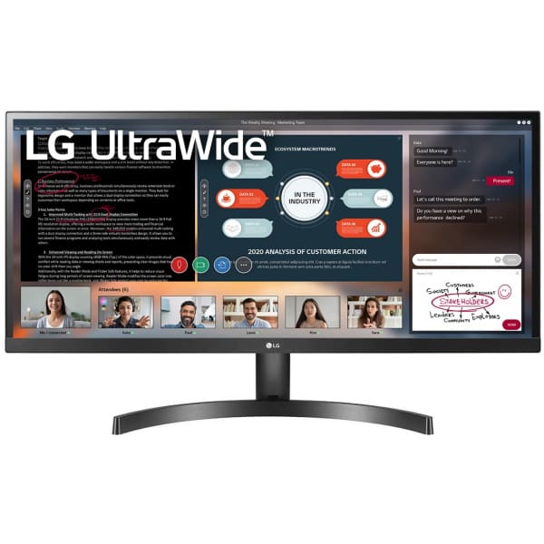 LG 29WL500 LED display 73.7 cm (29") 2560 x 1080 pixels Full HD Black