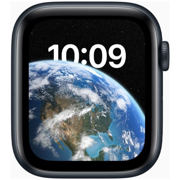 Apple Watch SE OLED 44 mm Digital 324 x 394 pixels Touchscreen 4G Black Wi-Fi GPS (satellite)