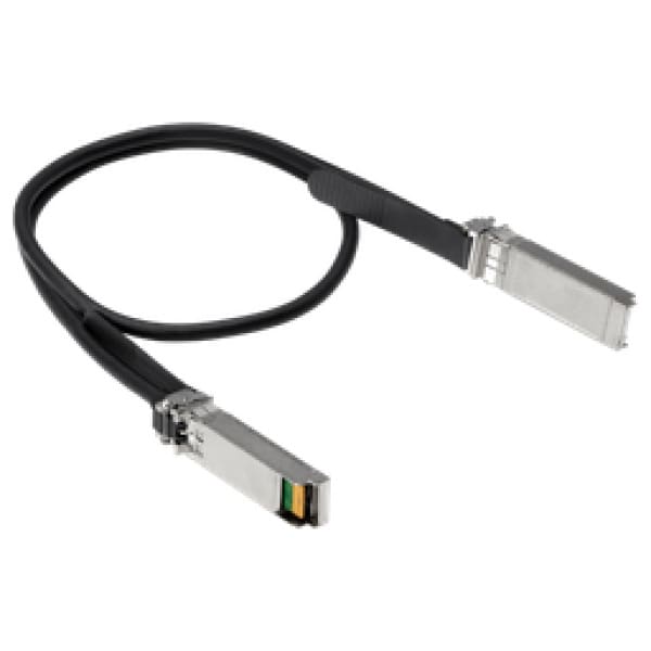 HPE R0M46A fibre optic cable 0.65 m SFP56 Black