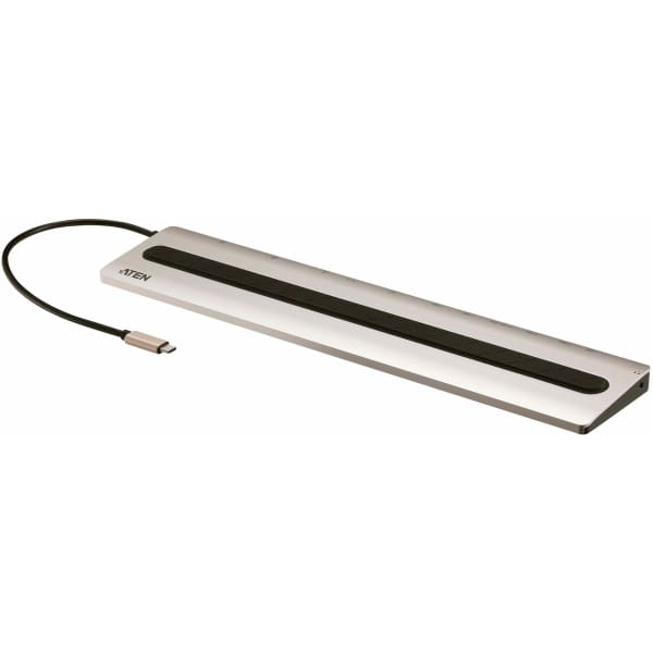 ATEN USB-C Multiport Dock with Power Pass-Through