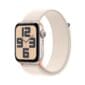 Apple Watch SE OLED 44 mm Digital 368 x 448 pixels Touchscreen Beige Wi-Fi GPS (satellite)