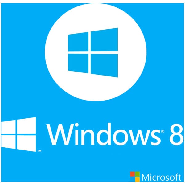 Microsoft Windows 8 64-bit, Eng, Intl, 1pk, DSP OEI DVD Full packaged product (FPP) 1 license(s)