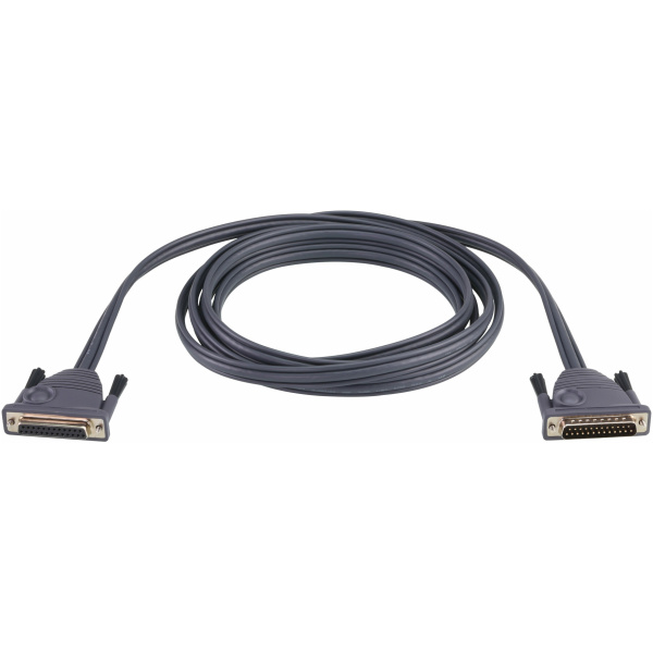 ATEN 2L1701 serial cable Black 1.8 m DB-25