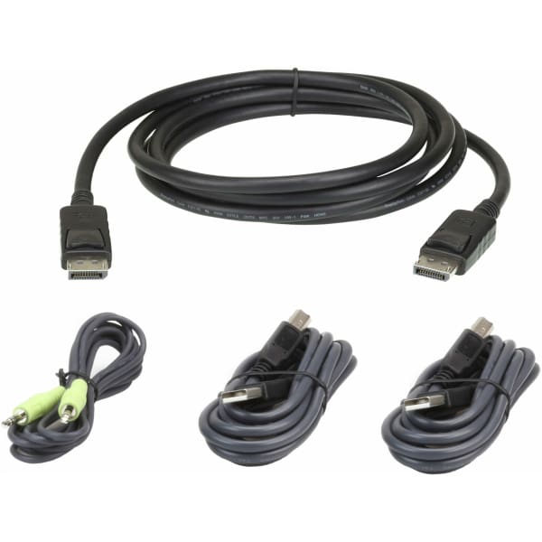 ATEN DisplayPort Secure KVM; 1,8M USB DisplayPort
