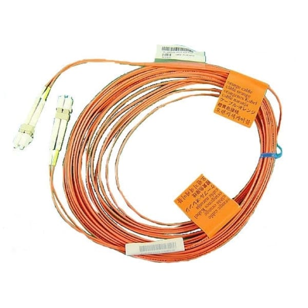 DELL 0K480 fibre optic cable 10 m 2x LC Orange