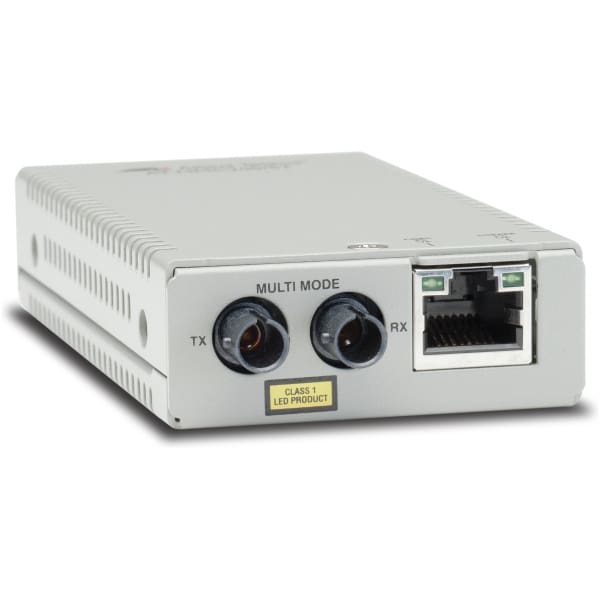 Allied Telesis AT-MMC200/ST-960 network media converter 100 Mbit/s 1310 nm Multi-mode Grey