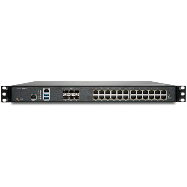 SonicWall NSA 4700 hardware firewall 18000 Mbit/s