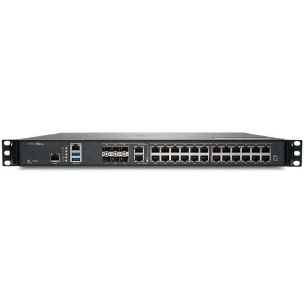 SonicWall NSA 5700 hardware firewall 1U 28000 Mbit/s
