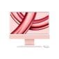 Apple iMac Apple M 59.7 cm (23.5") 4480 x 2520 pixels 8 GB 256 GB SSD All-in-One PC macOS Sonoma Wi-Fi 6E (802.11ax) Pink