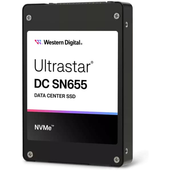 Western Digital Ultrastar DC SN655 U.3 15.4 TB PCI Express 4.0 3D TLC NAND NVMe