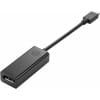 HP USB-C-zu-DP-Adapter USB graphics adapter Black