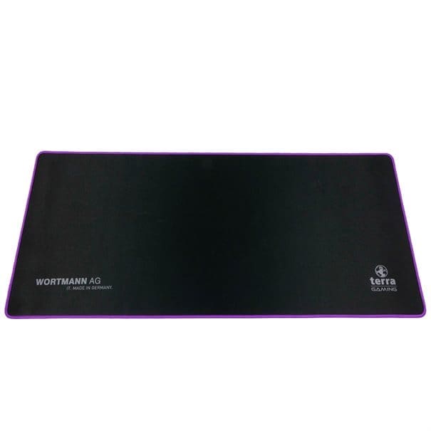 TERRA Mousepad XXL Gaming black/lilac 800 x 350 x 5 mm