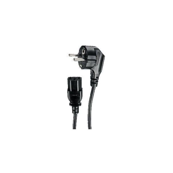 Cable kettle plug 1,8m black