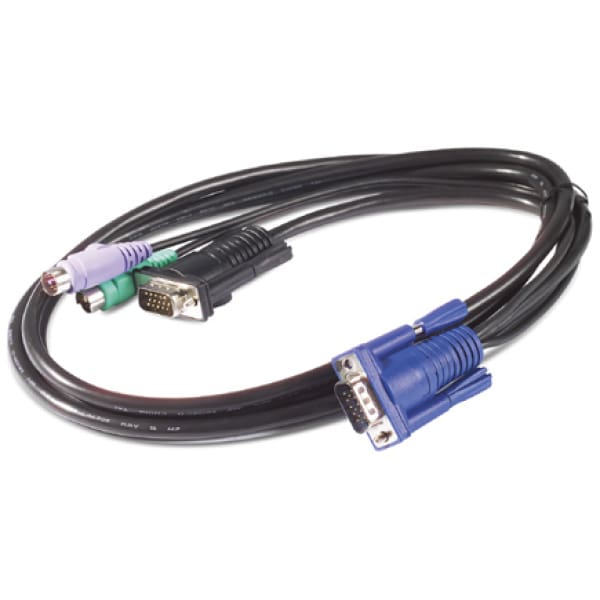 APC AP5254 KVM cable Black 3.66 m