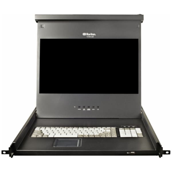 Raritan T1700 rack console 43.9 cm (17.3") 1920 x 1080 pixels Black 1U