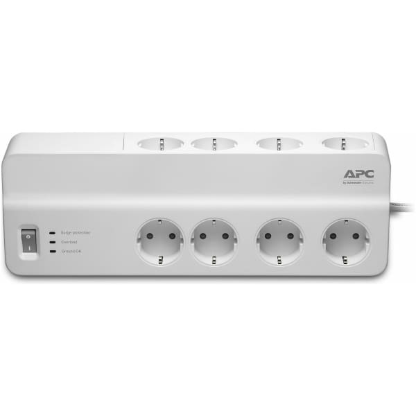 APC SurgeArrest Essential White 8 AC outlet(s) 230 V 2 m