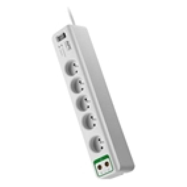 APC PM5V-FR surge protector White 5 AC outlet(s) 230 V 1.83 m