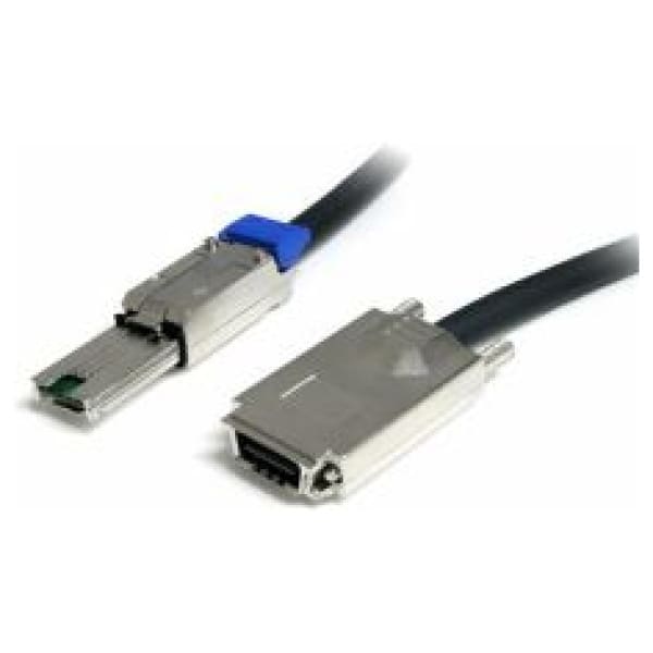 Fujitsu D:SAS12G-1M-2S-3ML Serial Attached SCSI (SAS) cable 3 m 12 Gbit/s Black, White