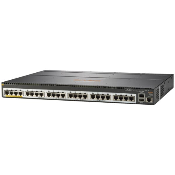 Aruba 2930M 24 Smart Rate PoE+ 1-slot Managed Gigabit Ethernet (10/100/1000) Power over Ethernet (PoE) 1U Black