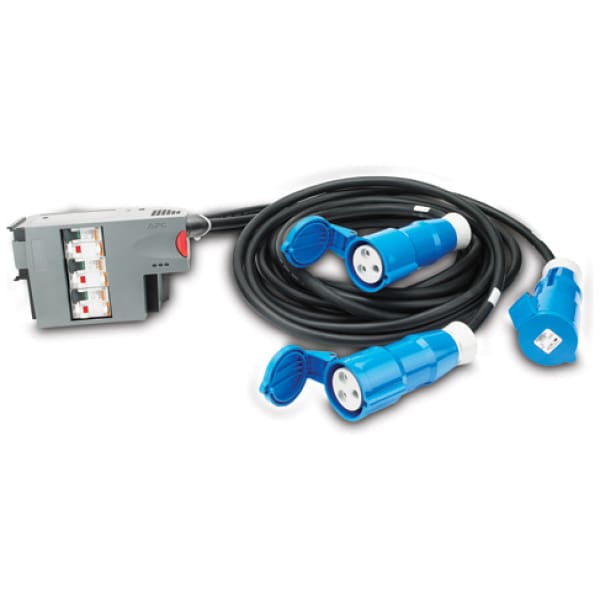 APC PDM2332IEC-3P30R-1 power distribution unit (PDU) Black, Blue