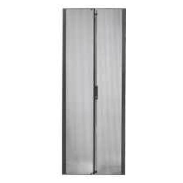 APC NetShelter SX 48U 600mm Wide Perforated Split Doors Black