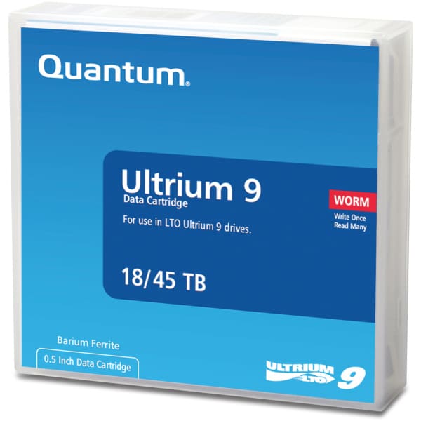 Quantum MR-L9WQN-BC backup storage media Blank data tape 18 TB LTO 1.27 cm