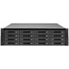 QNAP REXP-1610U-RP disk array 192 TB Rack (3U) Black, Grey