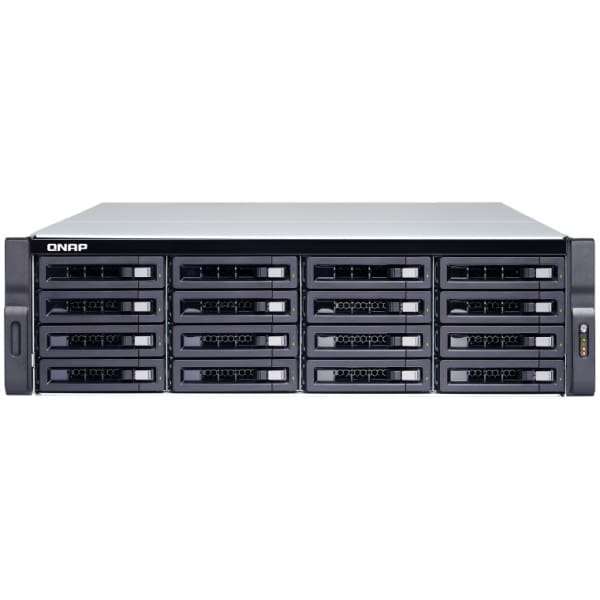 QNAP TDS-16489U R2 NAS Rack (3U) Ethernet LAN Black, Grey E5-2620V4