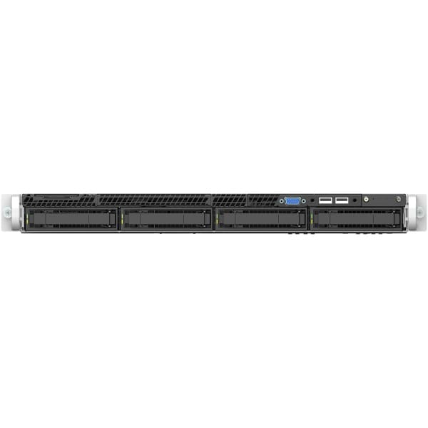Intel R1304WF0YSR server barebone Intel® C624 LGA 3647 (Socket P) Rack (1U) Black, Grey
