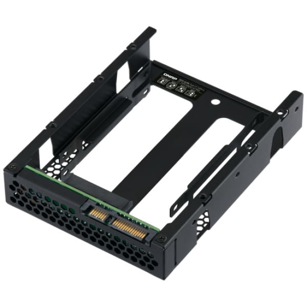 QNAP QDA-A2AR storage drive enclosure HDD/SSD enclosure Black 2.5"