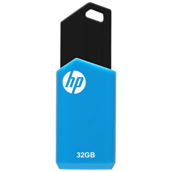 HP v150w USB flash drive 32 GB USB Type-A 2.0 Black, Blue
