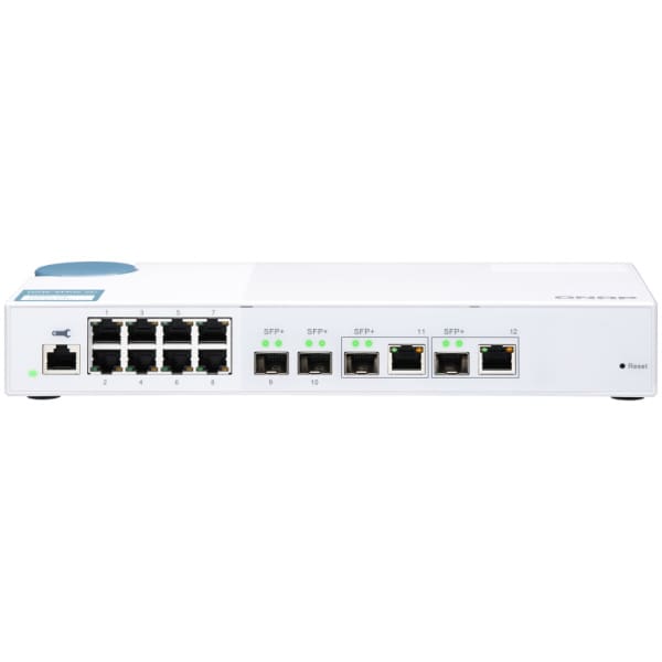 QNAP QSW-M408-2C network switch Managed L2 10G Ethernet (100/1000/10000) White