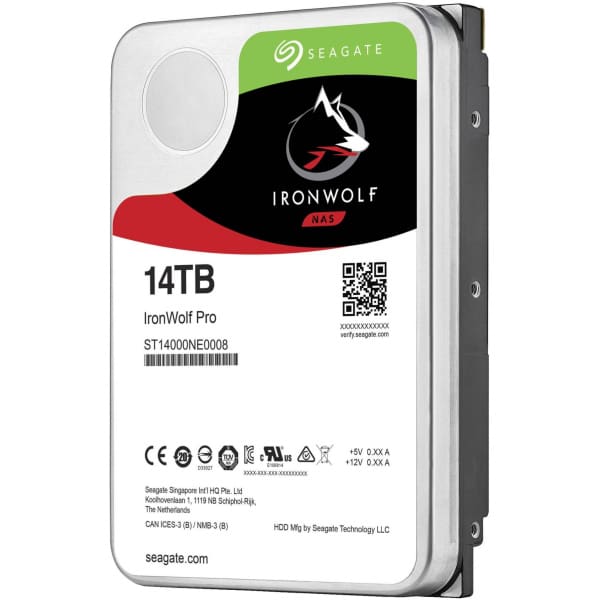 Seagate IronWolf Pro ST14000NEA008 internal hard drive 3.5" 14 TB Serial ATA III