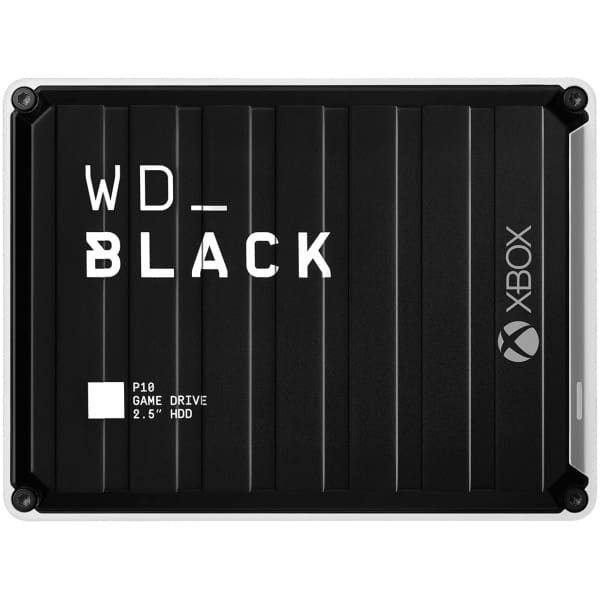Western Digital P10 external hard drive 4 TB 2.5" Micro-USB B 3.2 Gen 1 (3.1 Gen 1) Black