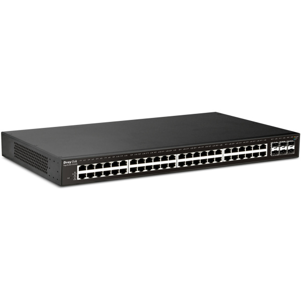 Draytek VigorSwitch G2540x Managed L2+ Gigabit Ethernet (10/100/1000) 1U Black