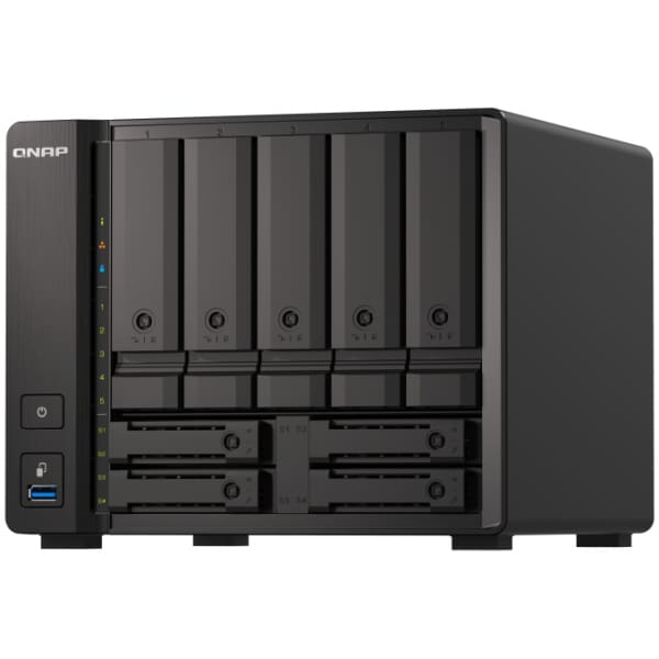 QNAP TS-H973AX NAS Tower Ethernet LAN Black V1500B