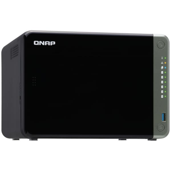 QNAP TS-653D NAS Tower Ethernet LAN Black J4125