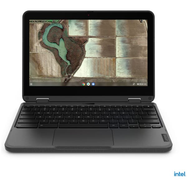 Lenovo 500e Gen 3 (Intel) Chromebook 29.5 cm (11.6") Touchscreen HD Intel® Celeron® N N4500 4 GB LPDDR4x-SDRAM 32 GB eMMC Wi-Fi 6 (802.11ax) ChromeOS Grey