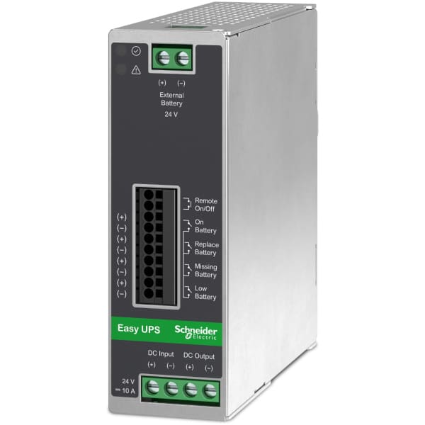 APC Din Rail Mount Switch Power Supply Battery Back Up 24V DC 10A uninterruptible power supply (UPS) 0.24 kVA 240 W