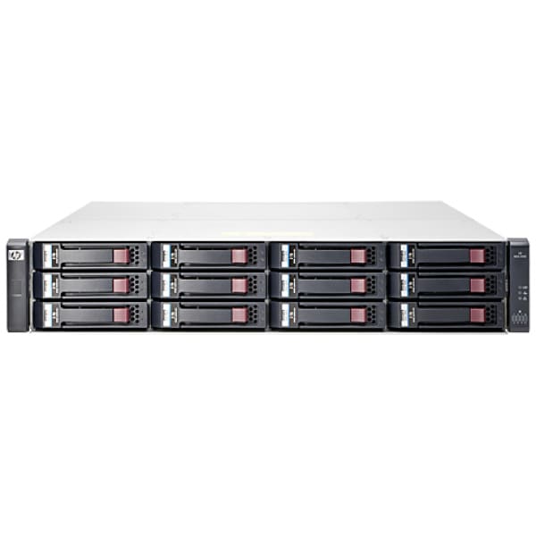 HPE MSA 1040 2-port SAS Dual Controller LFF disk array Rack (2U) Black, Grey