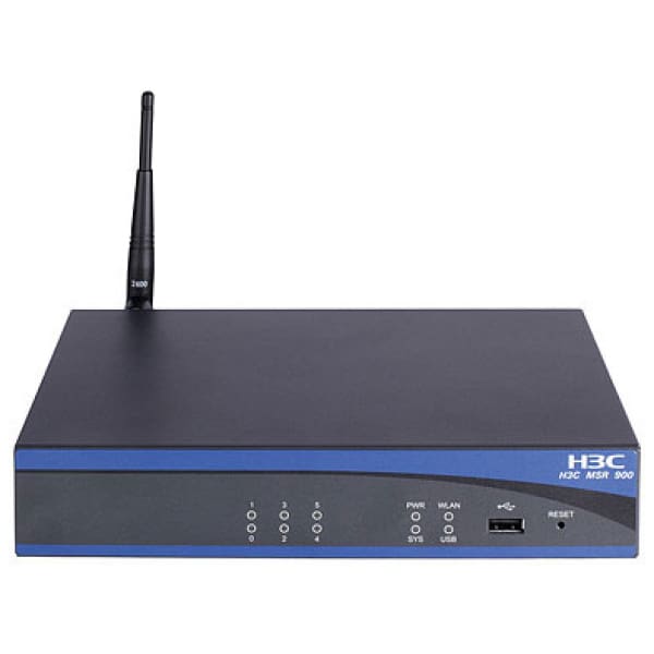 HPE A-MSR900 wired router Fast Ethernet Blue, Grey