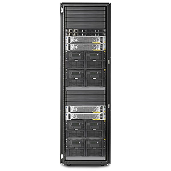 HPE StoreOnce 6500 120TB disk array Rack (42U) Black, Stainless steel
