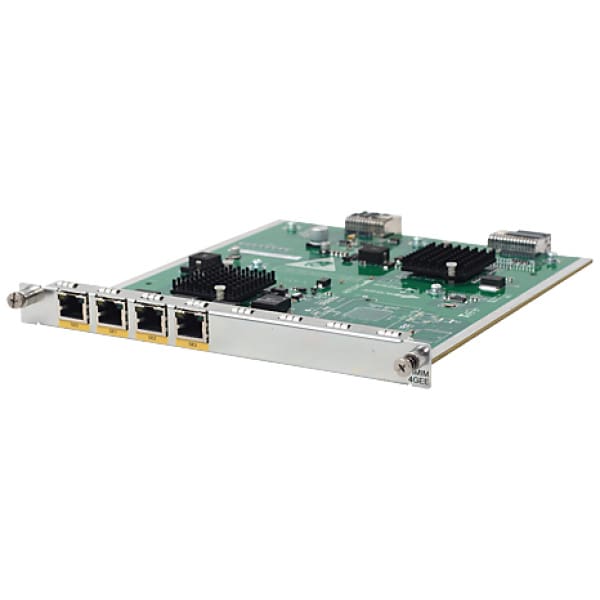 HPE MSR 4-port Gig-T HMIM network switch module