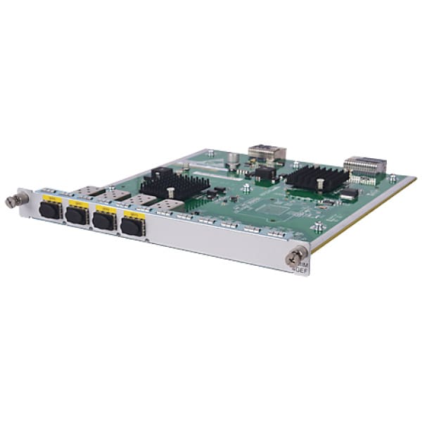 HPE MSR 4-port 1000BASE-X HMIM network switch module