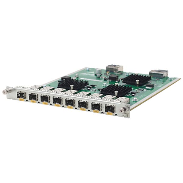 HPE MSR 8-port 1000BASE-X HMIM network switch module