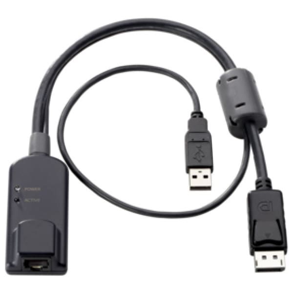 HPE KVM Console USB/Display Port Interface Adapter KVM cable Black