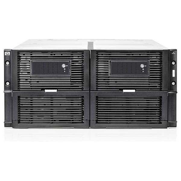 HPE D6000 disk array 140 TB Rack (5U) Black, Metallic