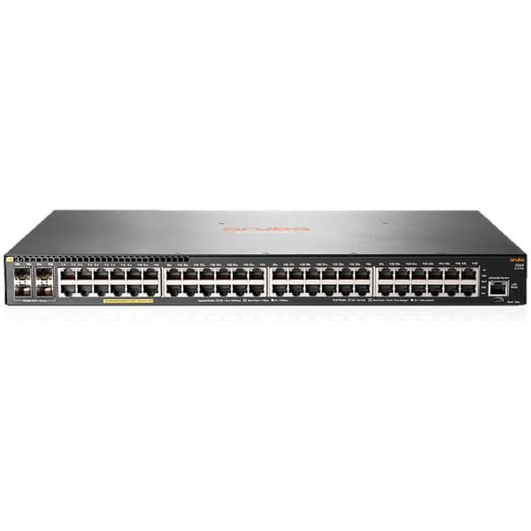 Aruba 2540 48G PoE+ 4SFP+ Managed L2 Gigabit Ethernet (10/100/1000) Power over Ethernet (PoE) 1U Grey