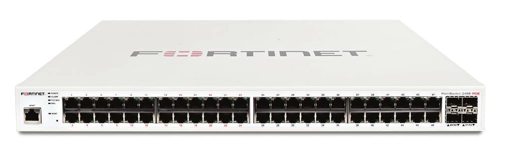 Fortinet Switch 248E PoE – FS-248E-POE 48-port gigabit switch