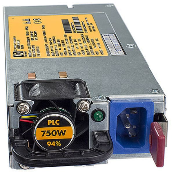 HPE 593831-B21 power supply unit 750 W Black, Grey, Orange, White